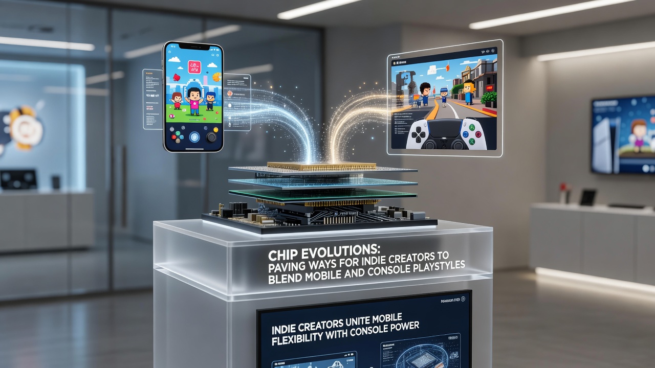 Indie developers utilizing next-generation chips to merge mobile touch interfaces with console controller support