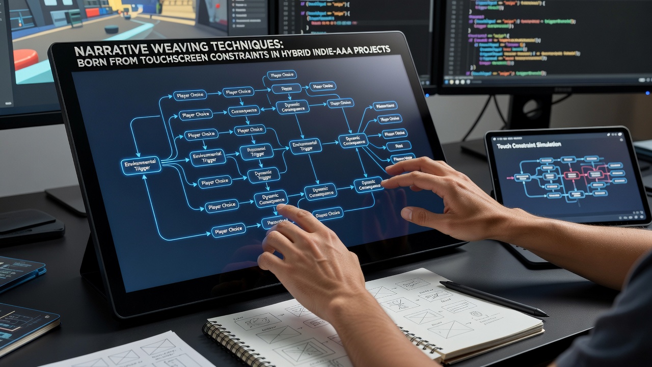 Developers explore narrative structures adapted for touchscreen interfaces in hybrid indie-AAA productions